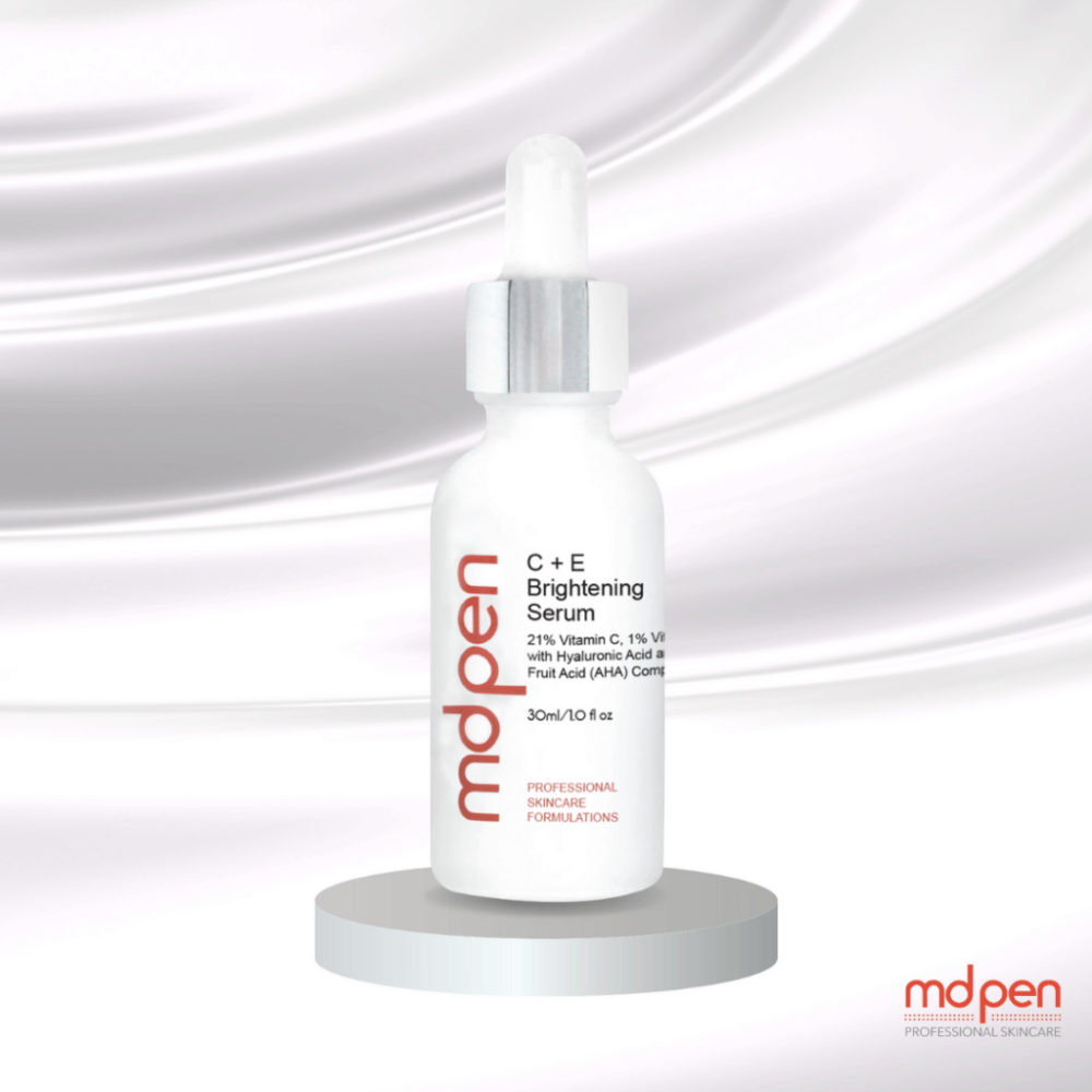 Why I Swear By MDPen Vitamin C+E Serum After Microneedling