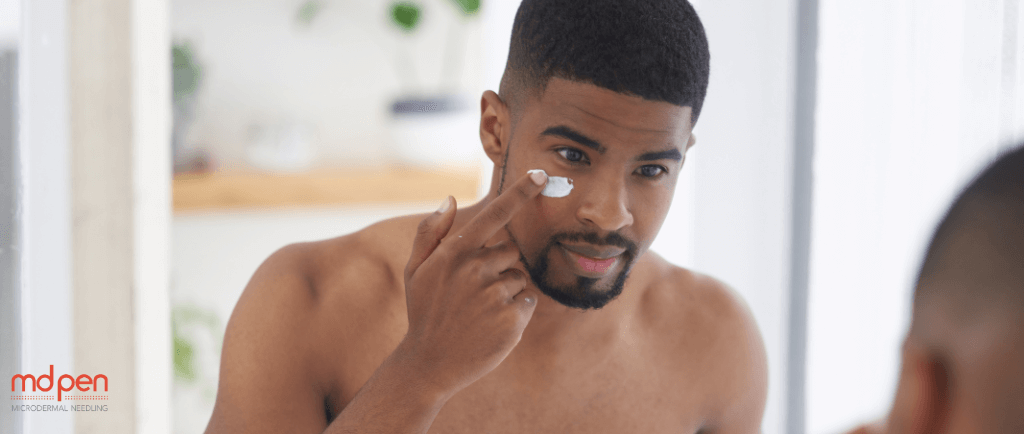 Nourish Your Skin: MDPen Skin Care Products for Men’s Post-RF Microneedling Care