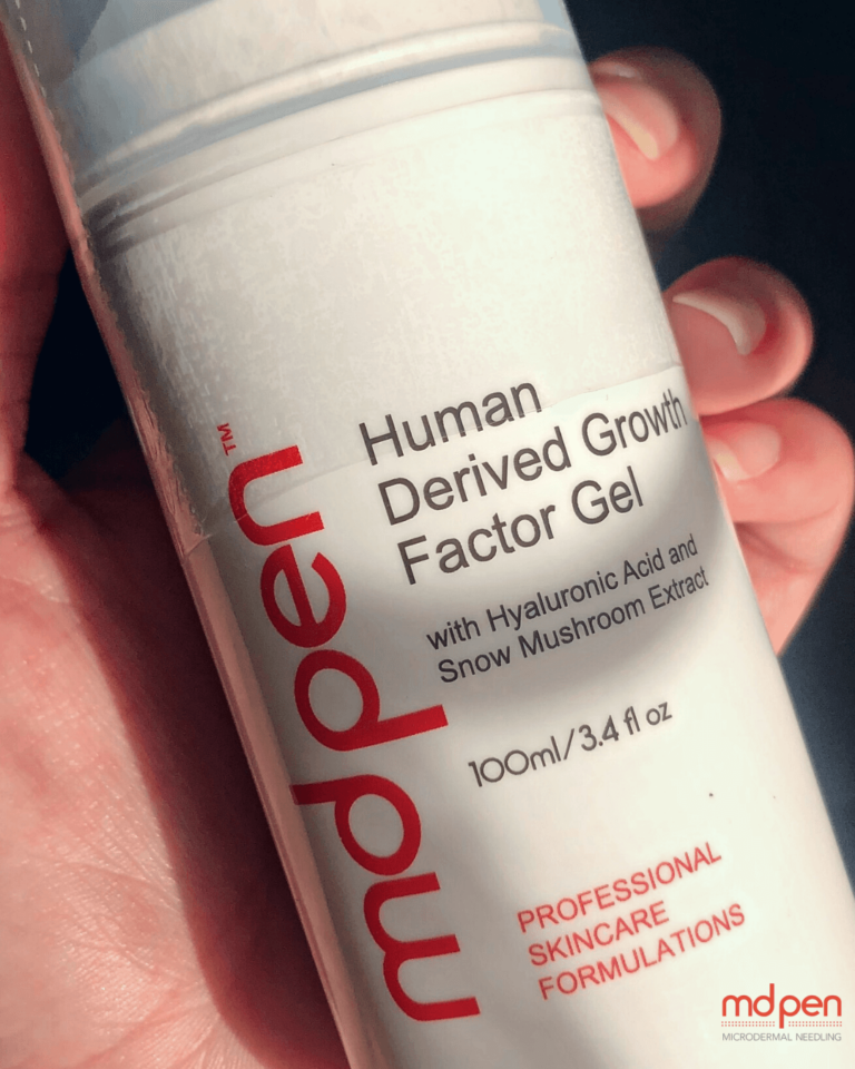 EndyMed Body Tightening and Sculpting Systems: Enhanced Results with MDPen Human Derived  Growth Factor Gel